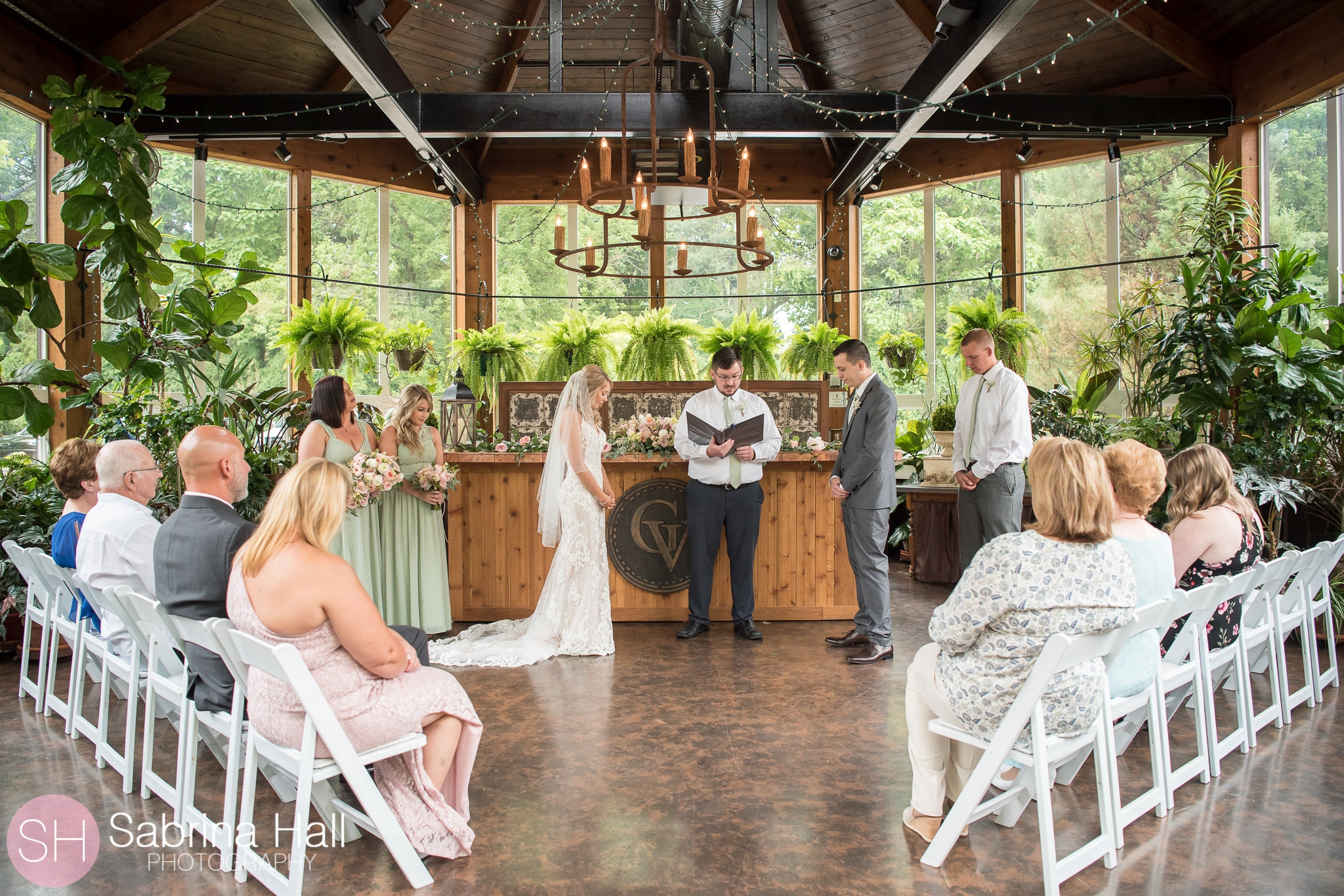 Gervasi Vineyard Conservatory wedding