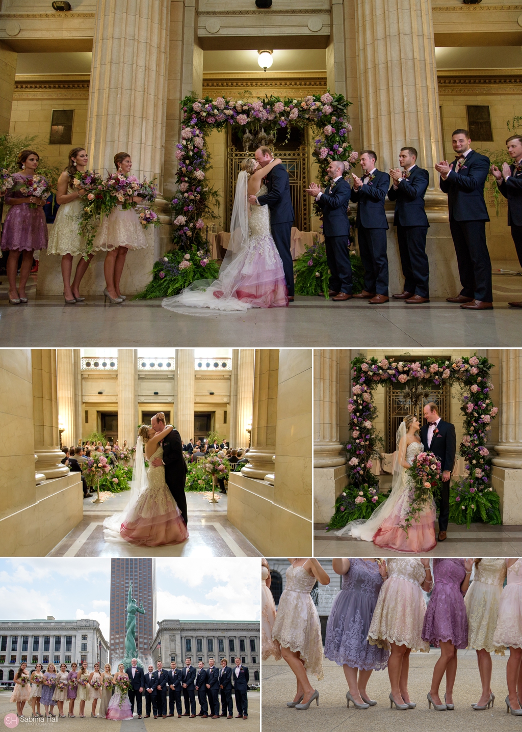 Cleveland City Hall Wedding, Sabrina Hall Photography, Cleveland Wedding Photographer