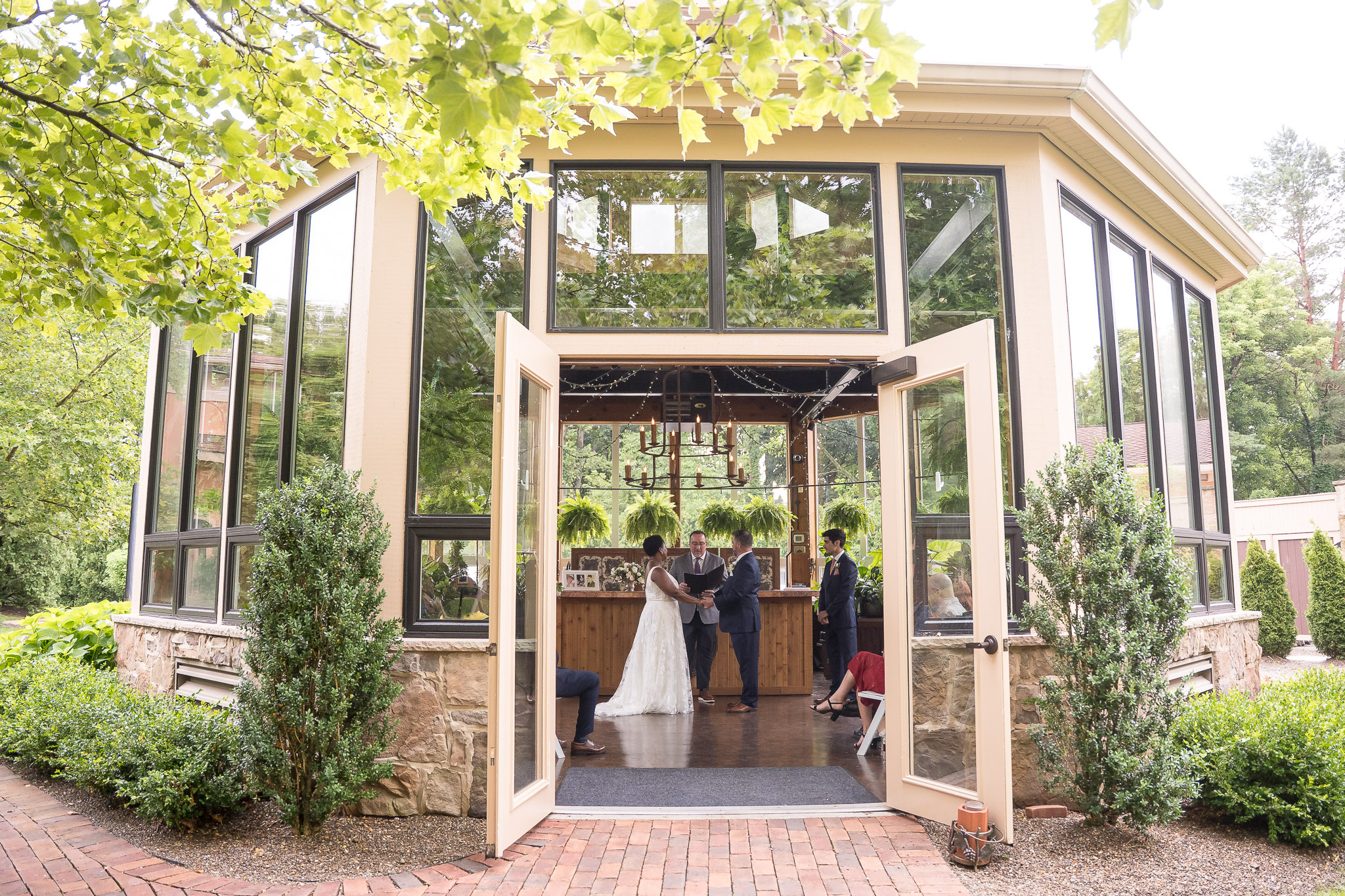Gervasi Vineyard Conservatory Wedding