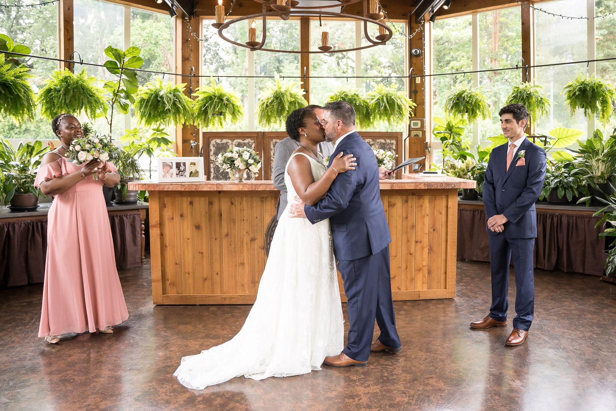 Gervasi Vineyard Conservatory Wedding Ceremony