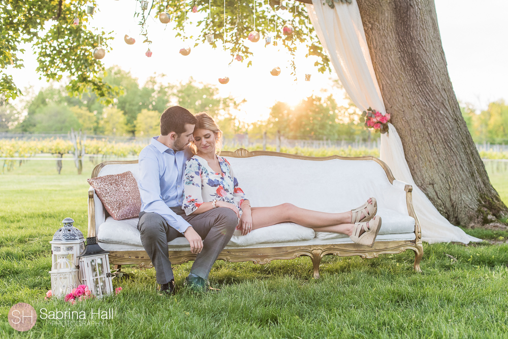 Gervasi Vineyard Engagement Photos, Gervasi Vineyard Canton Ohio Wedding