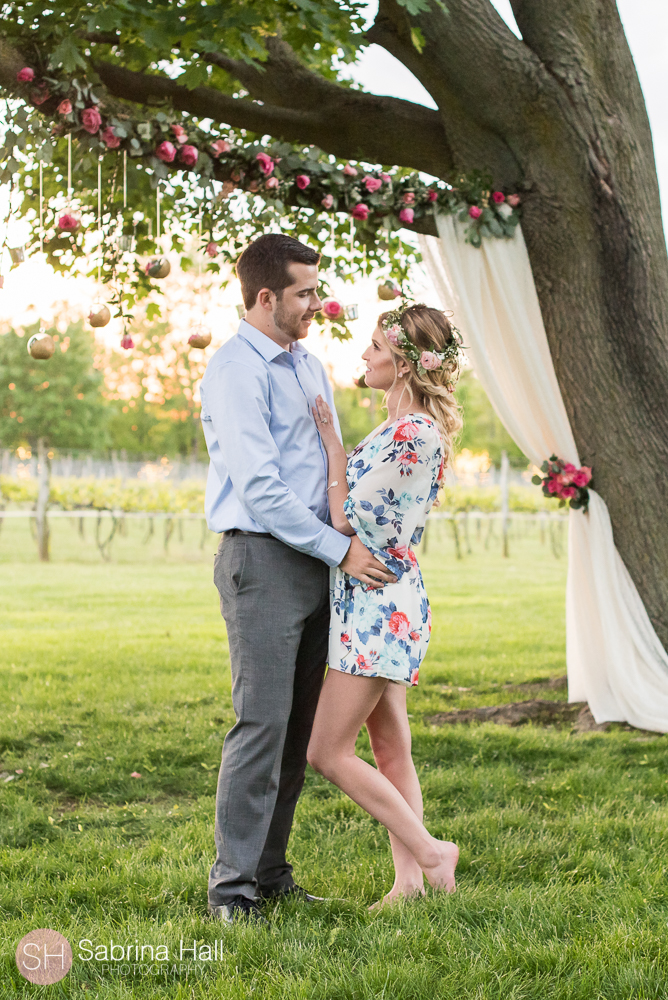 Gervasi Vineyard Engagement Photos, Gervasi Vineyard Canton Ohio Wedding