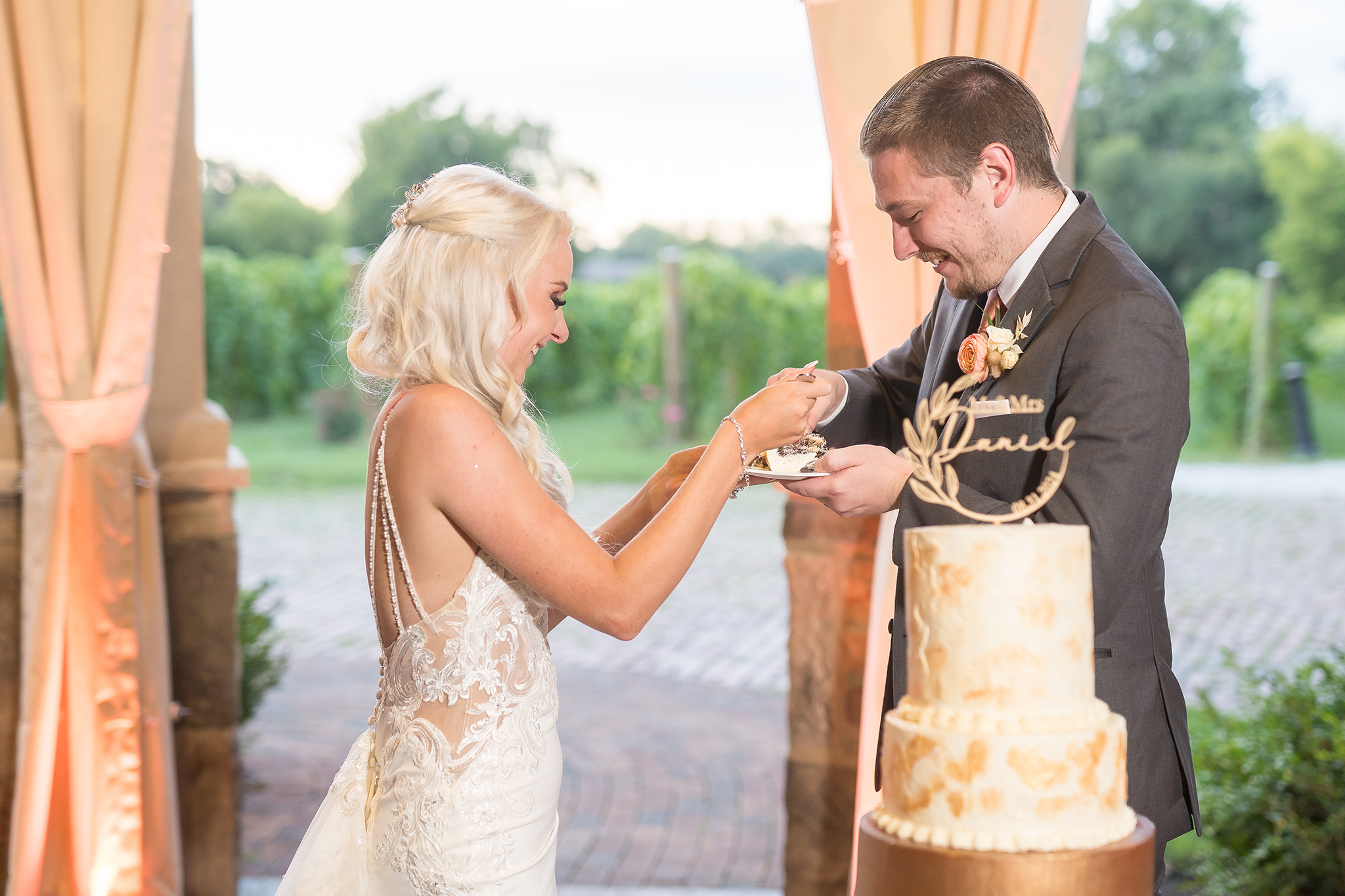 Gervasi Vineyard Wedding Cake