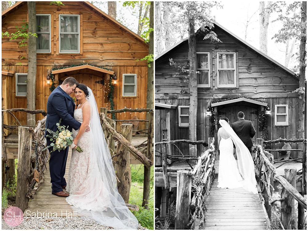 Grand Barn at Mohicans Wedding, tree house wedding