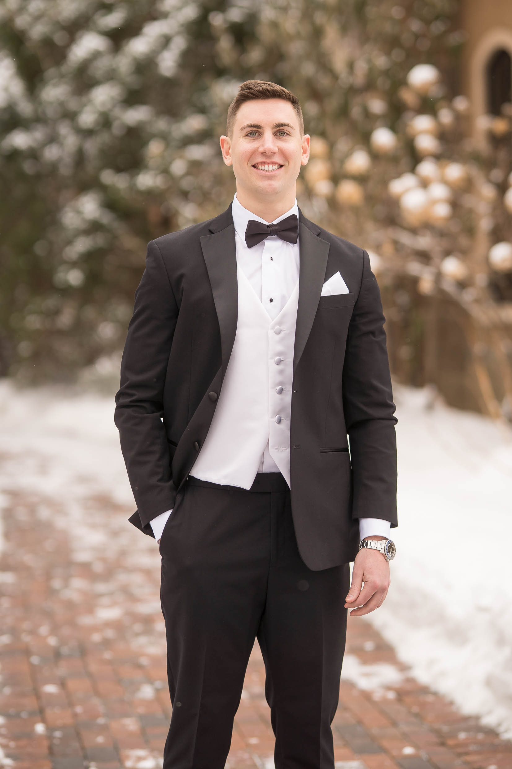 Gervasi Vineyard Getting Ready on Wedding Day