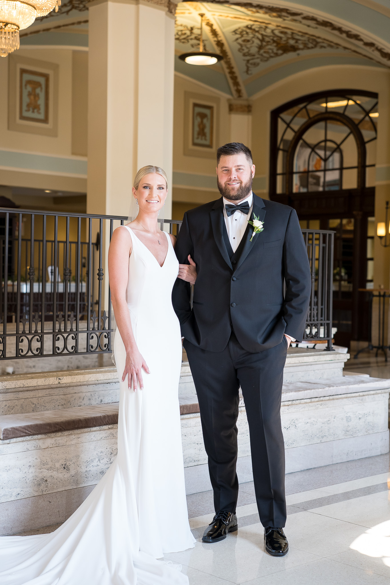 Historic Onesto Event Center Canton Ohio Wedding