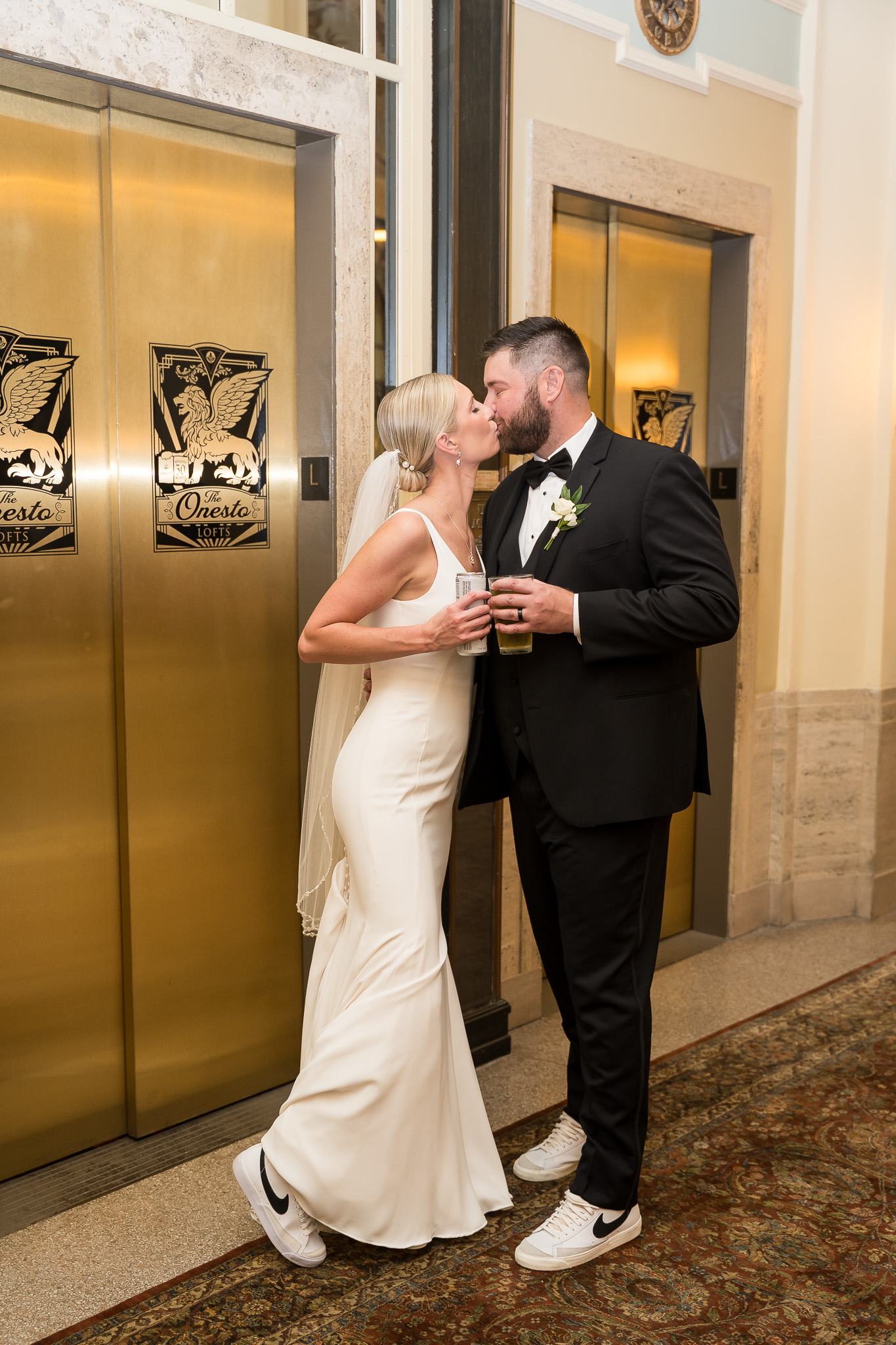 Historic Onesto Event Center Canton Ohio Wedding