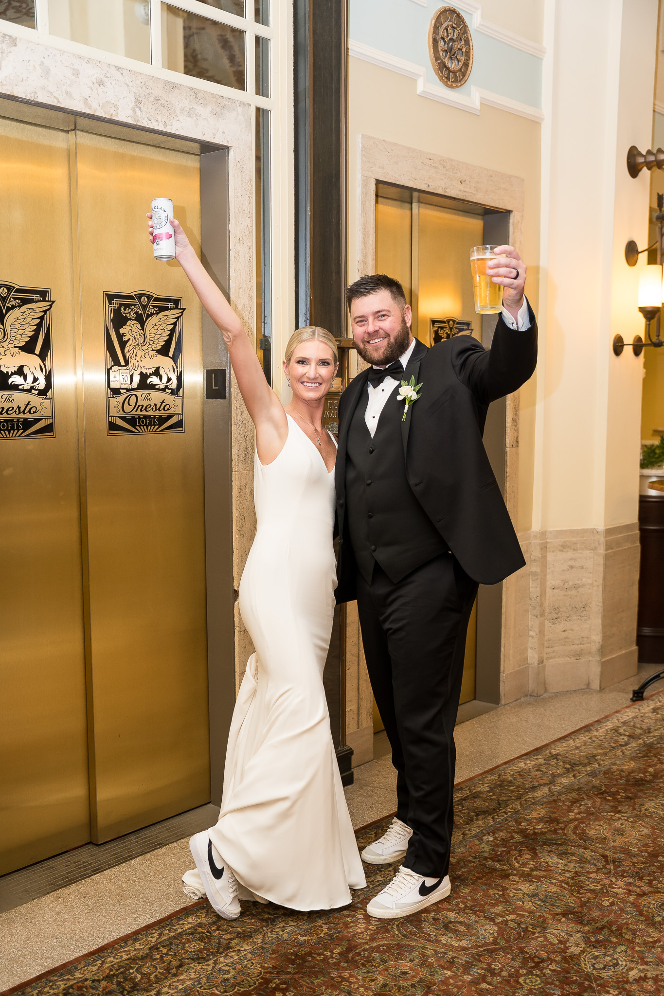 Historic Onesto Event Center Canton Ohio Wedding