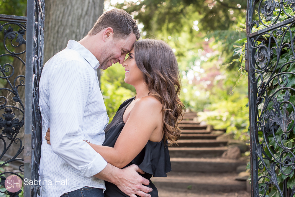 Cleveland Botanical Garden Engagement Session