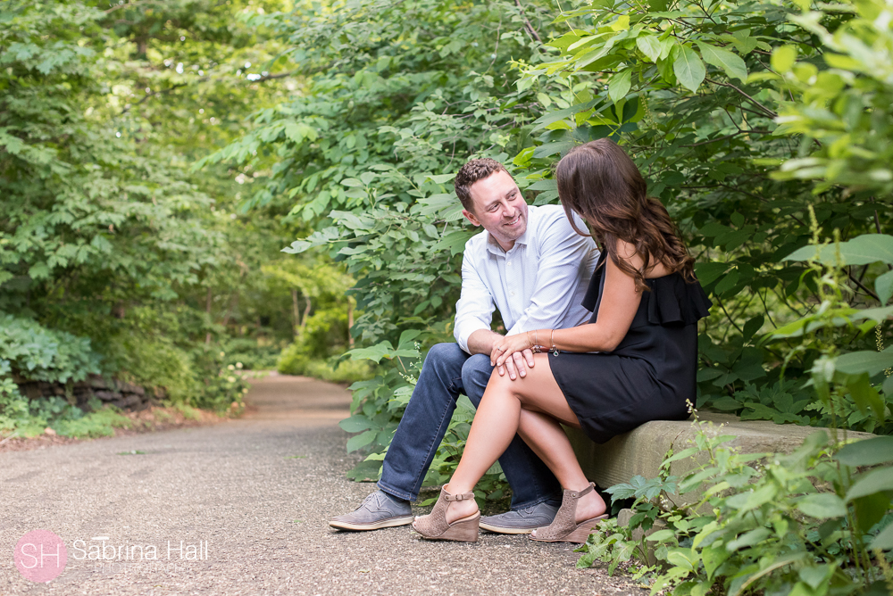 Cleveland Botanical Garden Engagement Session