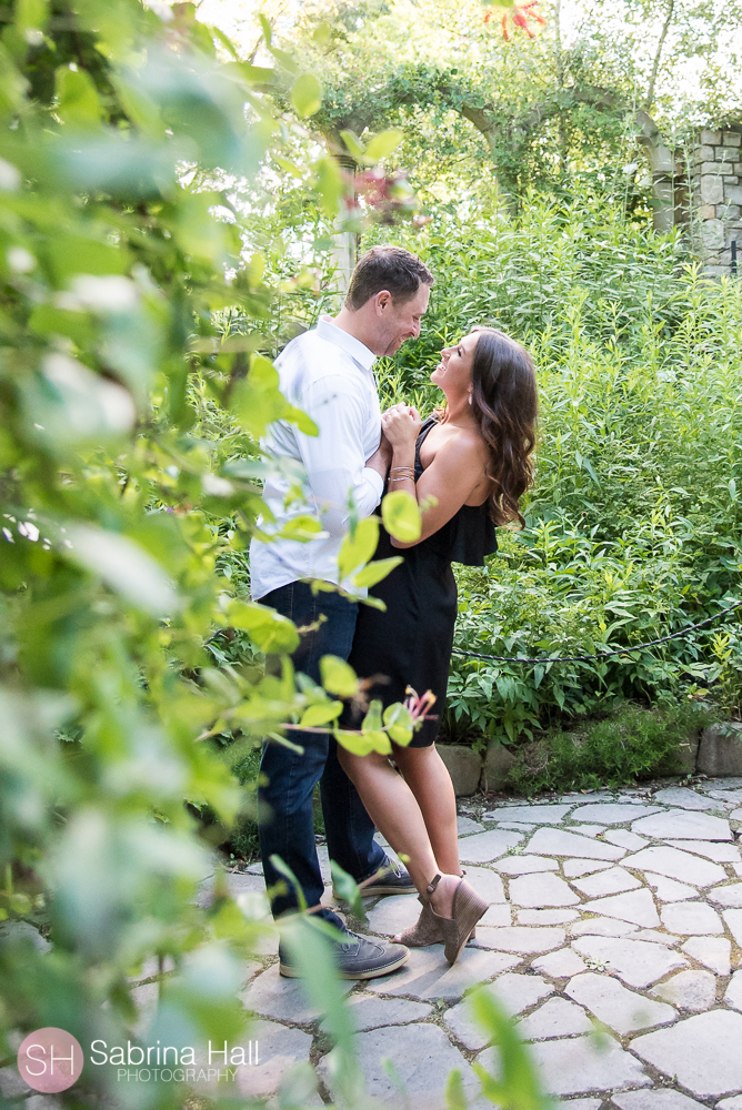 Cleveland Botanical Garden Engagement Session