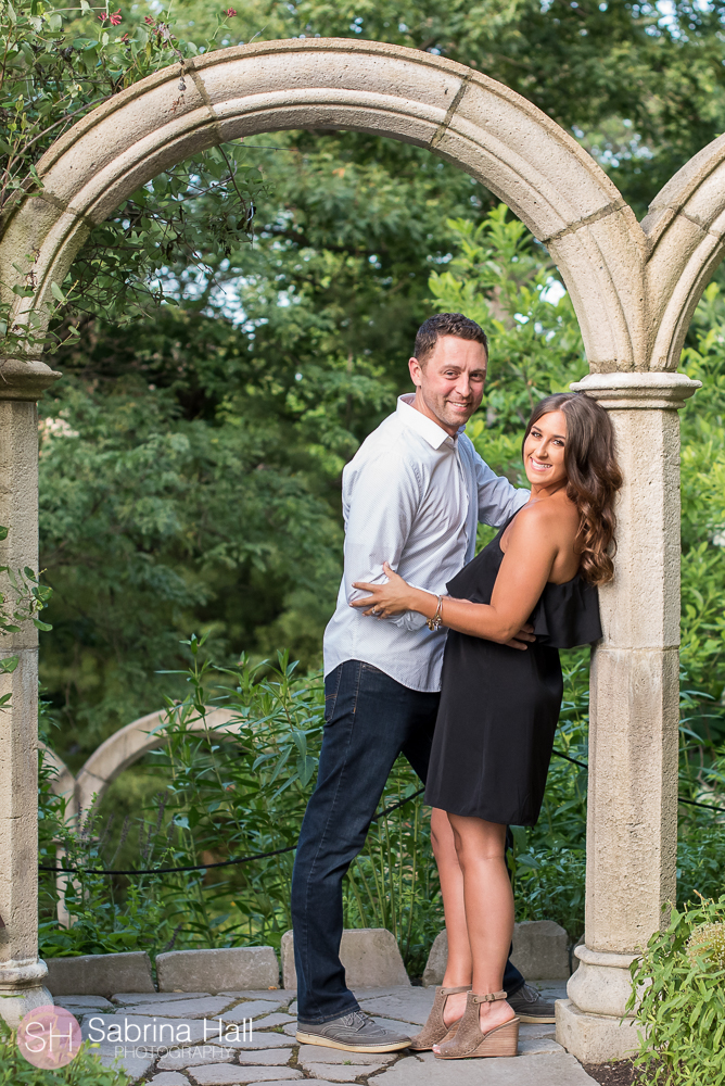 Cleveland Botanical Garden Engagement Session