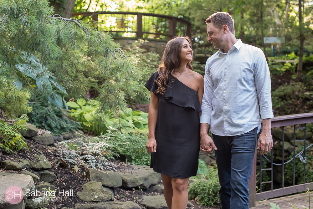 Cleveland Botanical Garden Engagement Session