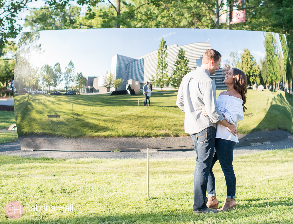 Cleveland Botanical Garden Engagement Session