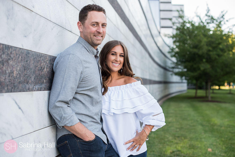 Cleveland Botanical Garden Engagement Session