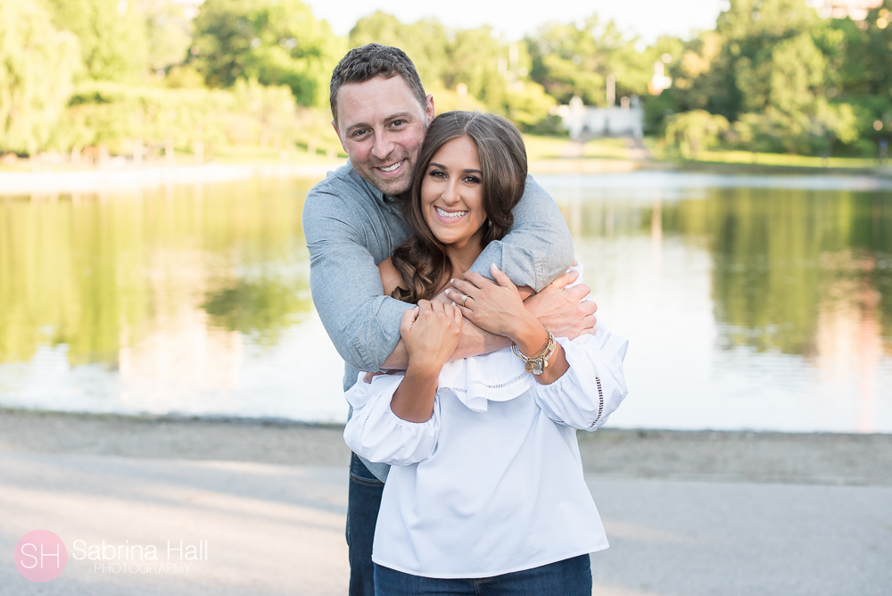 Cleveland Botanical Garden Engagement Session