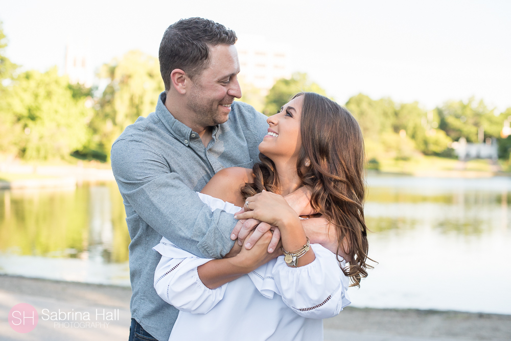 Cleveland Botanical Garden Engagement Session