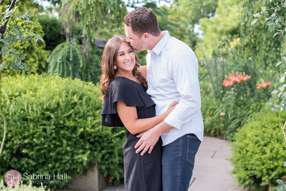 Cleveland Botanical Garden Engagement Session