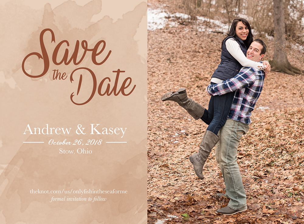 Sabrina Hall Photography Save The Date Magnet