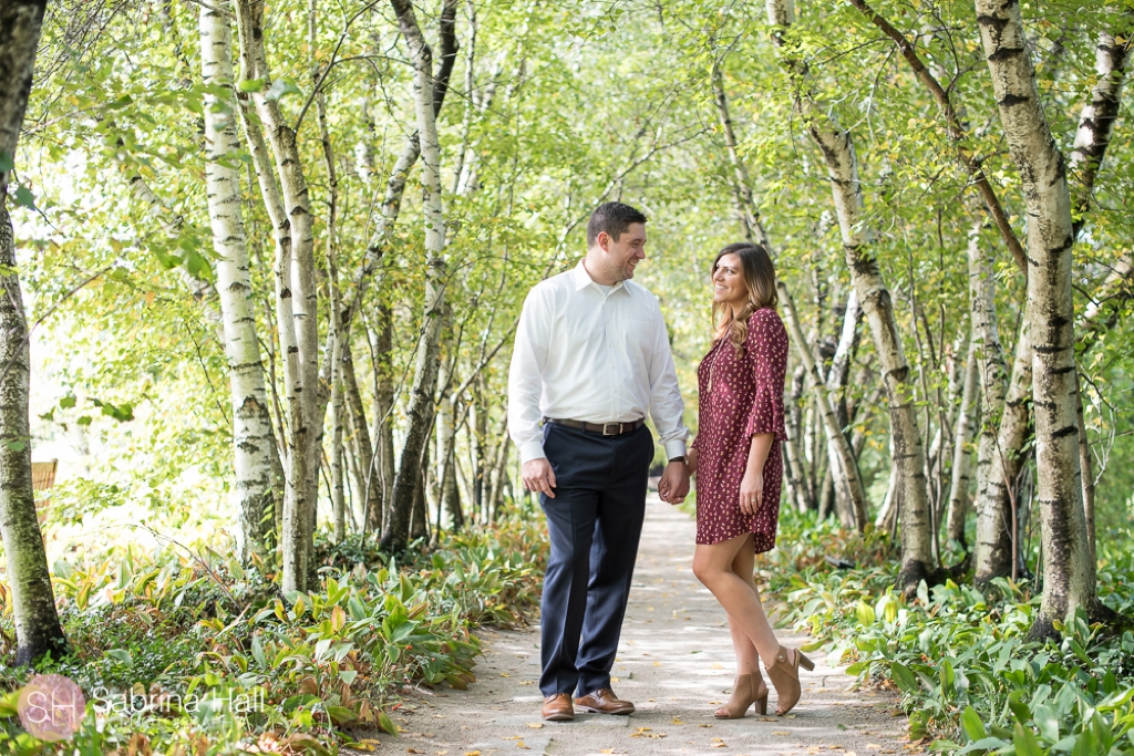 Stan Hywet Engagement Photos