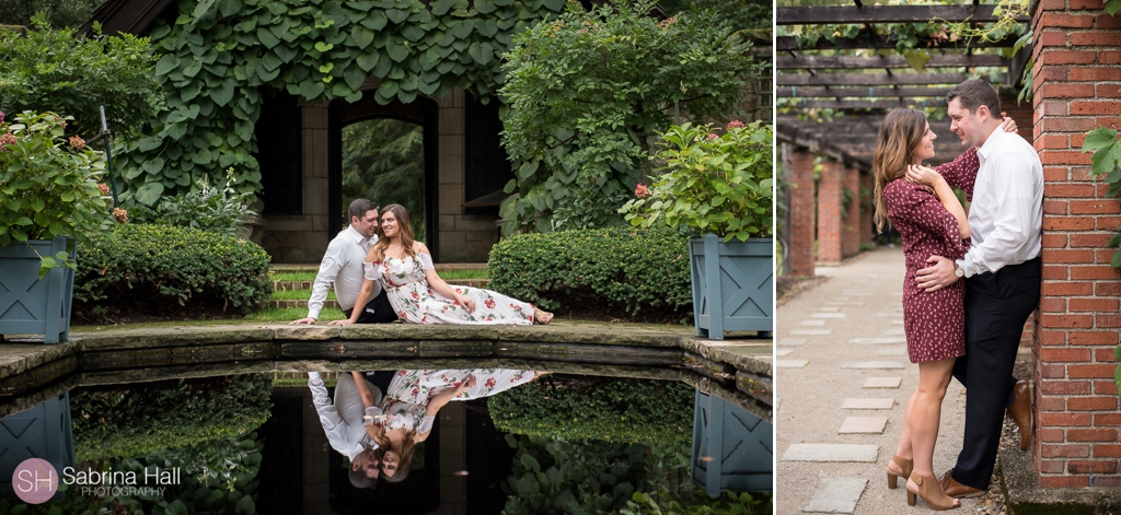 Stan Hywet Engagement Photos