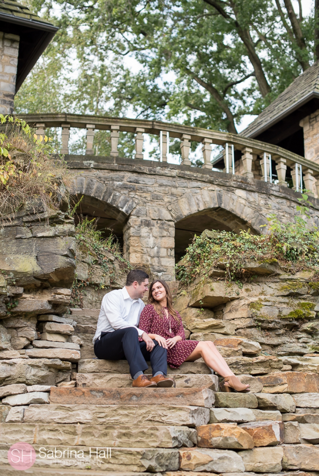 Stan Hywet Engagement Photos