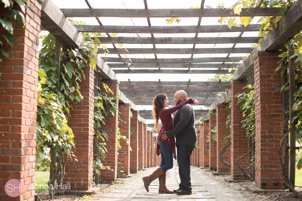 Stan Hywet Engagement Photos