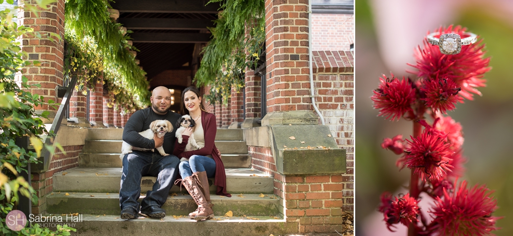 Stan Hywet Engagement Photos