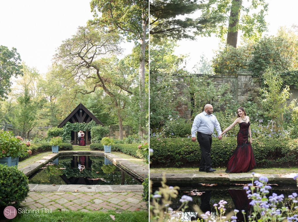 Stan Hywet Engagement Photos